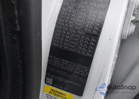 2018 Jaguar E-Pace R-Dynamic Hse z USA, uszkodzony, nr VIN SADFM2GX5J1Z15150